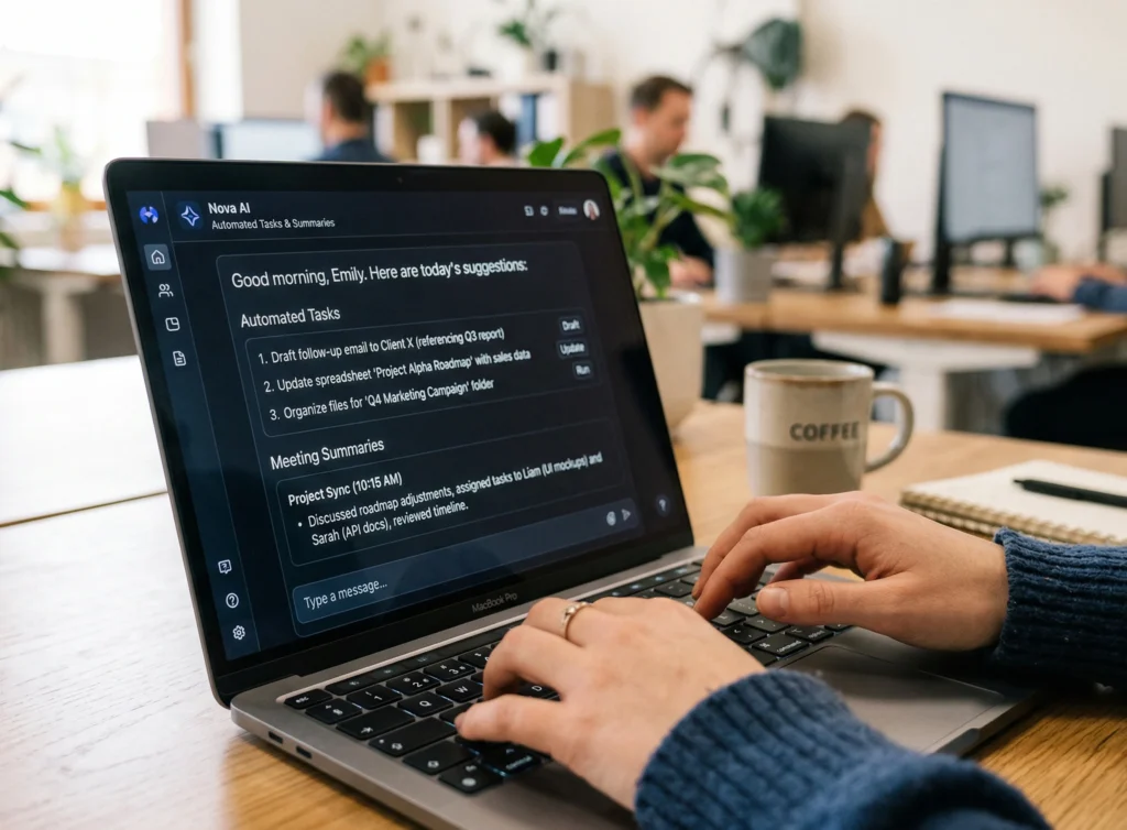 Vorteile von KI im Mittelstand: effizientere Prozesse, bessere Datennutzung, Entlastung, schnellere Entscheidungen
